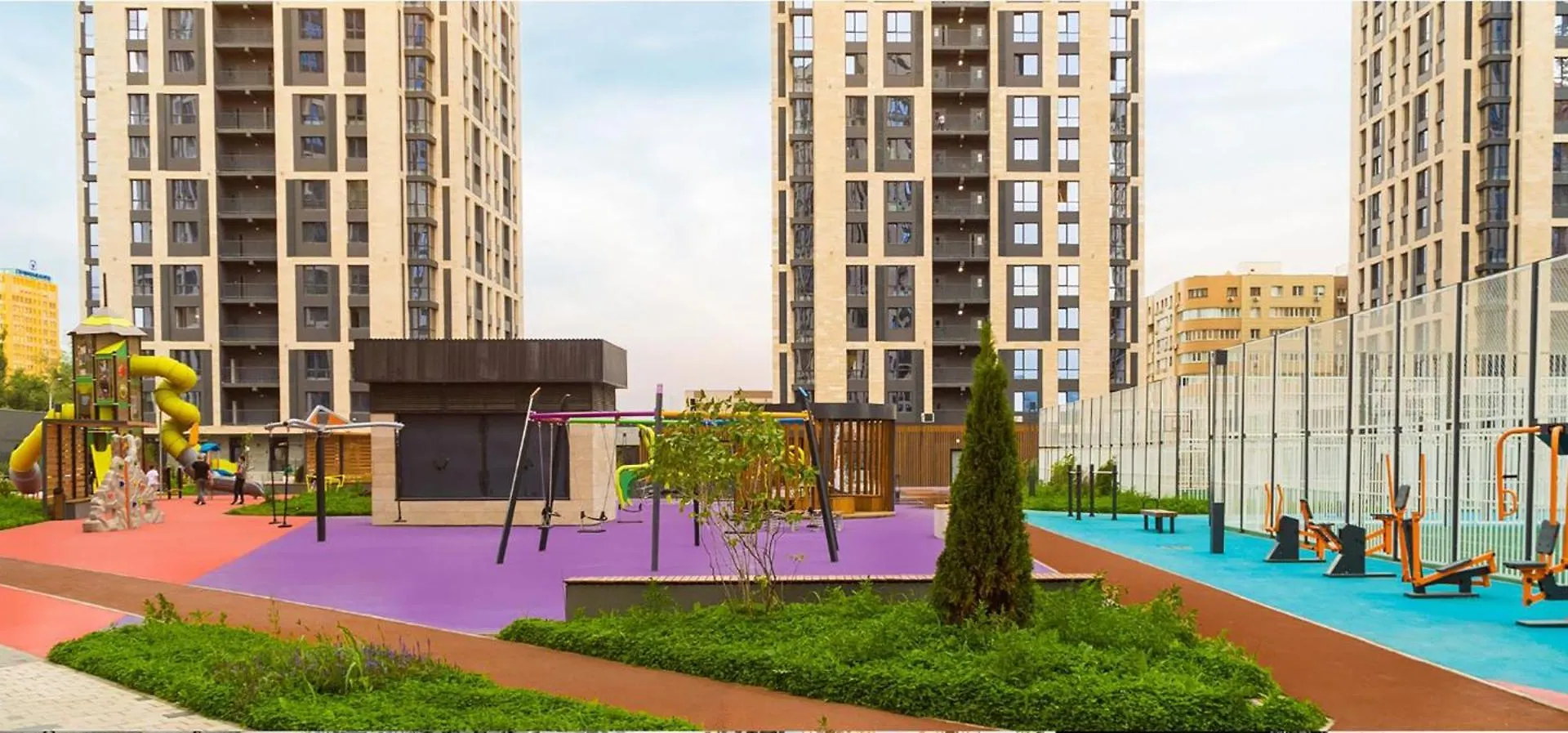 Luxurious Apartment, On A High Floor, With Mountain Views Almaty